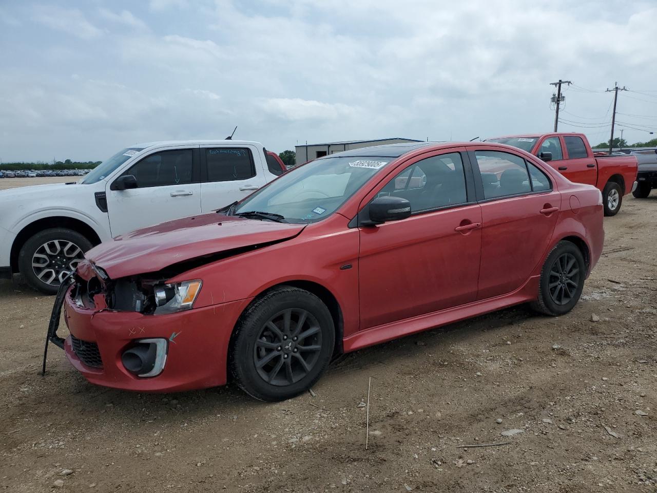 2017 Mitsubishi Lancer Es на продаже в San Antonio, TX - Front End