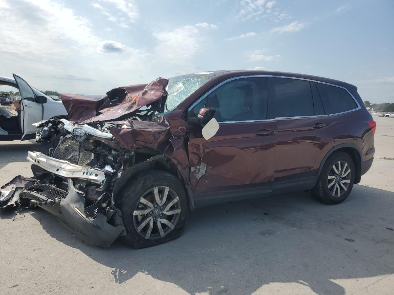 2021 Honda Pilot Exl VIN: 5FNYF5H56MB043330 Lot: 56877465