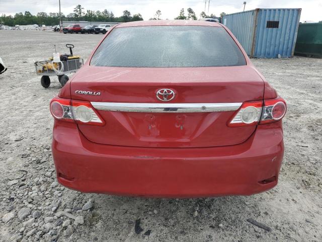 Sedans TOYOTA COROLLA 2012 Czerwony