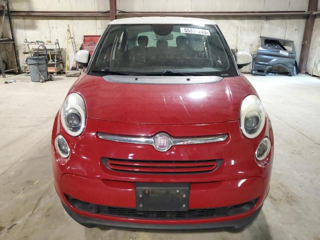  FIAT 500 2015 Красный