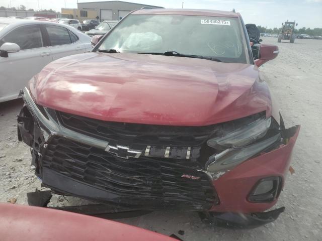  CHEVROLET BLAZER 2021 Czerwony
