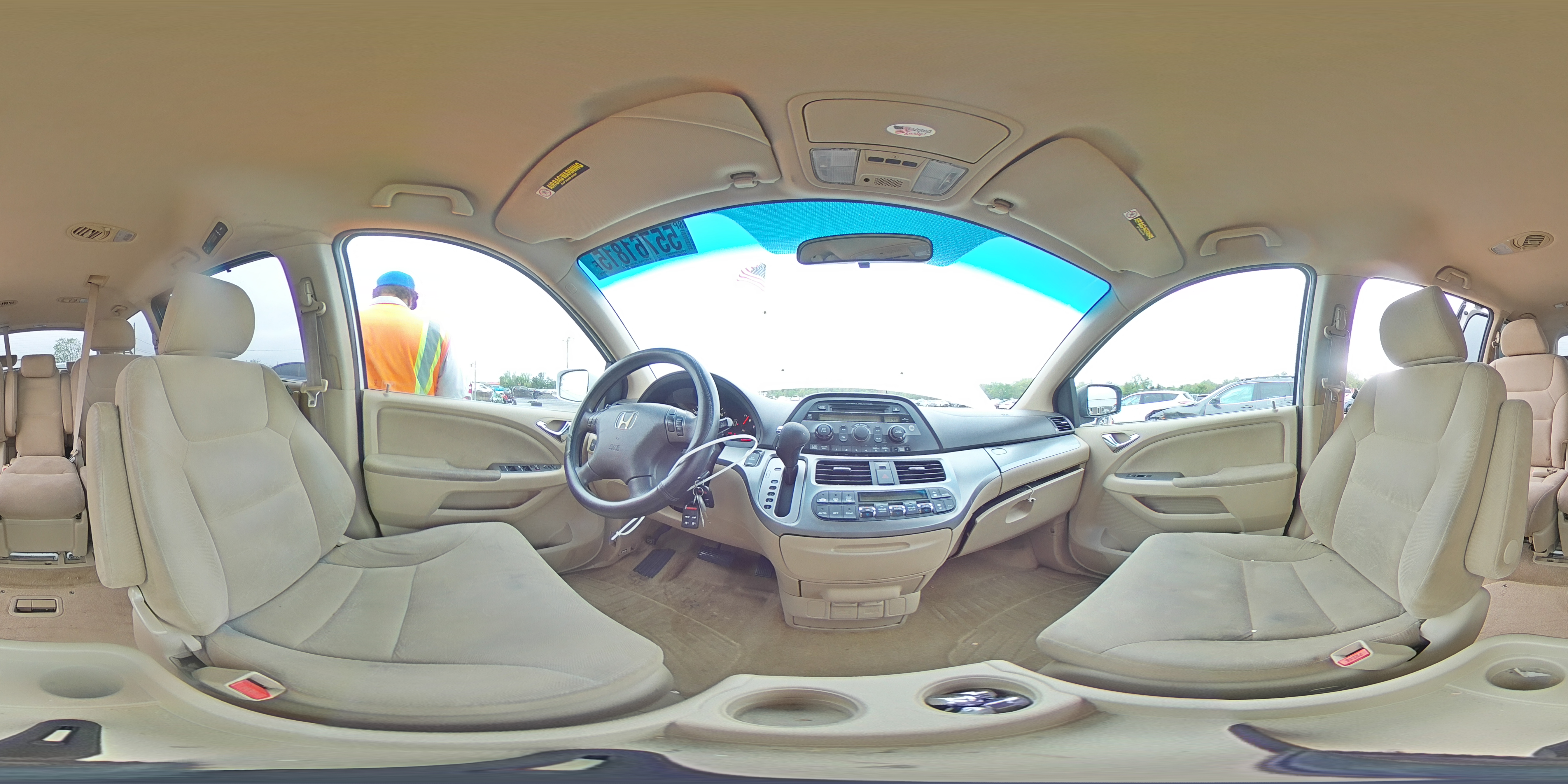 2009 Honda Odyssey Ex VIN: 5FNRL38449B406773 Lot: 55761815
