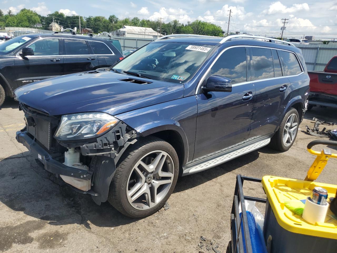 2017 Mercedes-Benz Gls 550 4Matic იყიდება Pennsburg-ში, PA - Front End