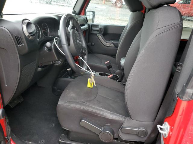  JEEP WRANGLER 2014 Czerwony