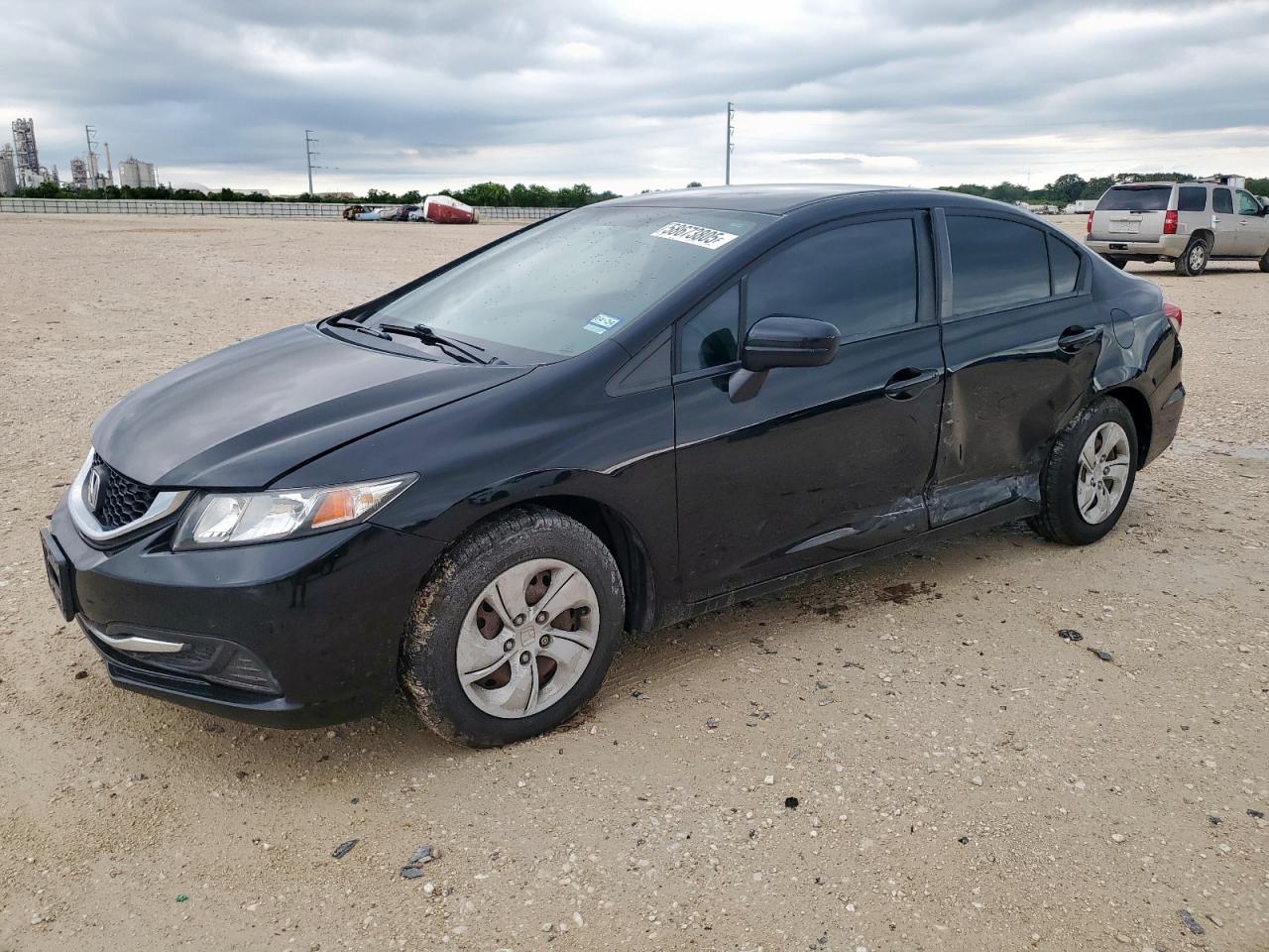2015 Honda Civic Lx en Venta en New Braunfels, TX - Side