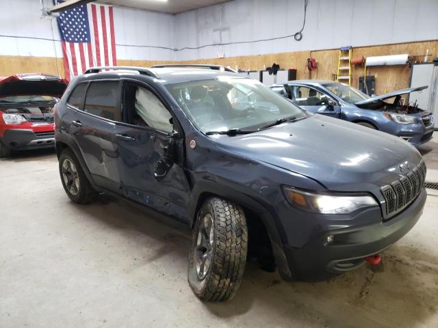  JEEP CHEROKEE 2019 Granatowy