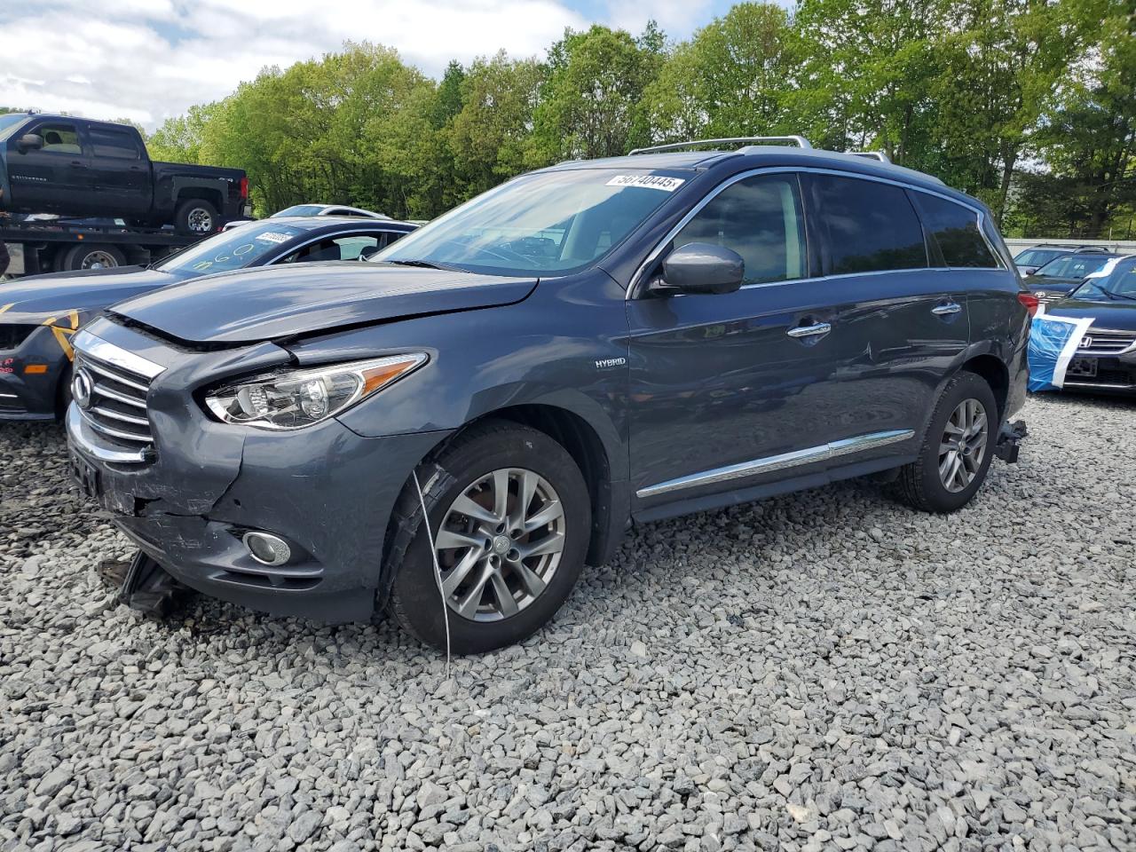 2014 Infiniti Qx60 Hybrid للبيع في North Billerica، MA - Mechanical