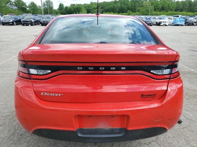  DODGE DART 2016 Красный
