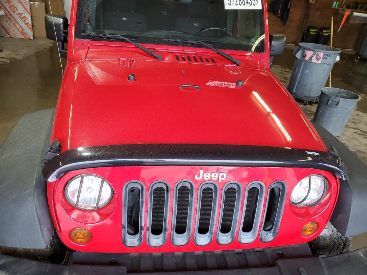 2012 Jeep Wrangler Unlimited Sport VIN: 1C4HJWDG2CL117124 Lot: 57288435