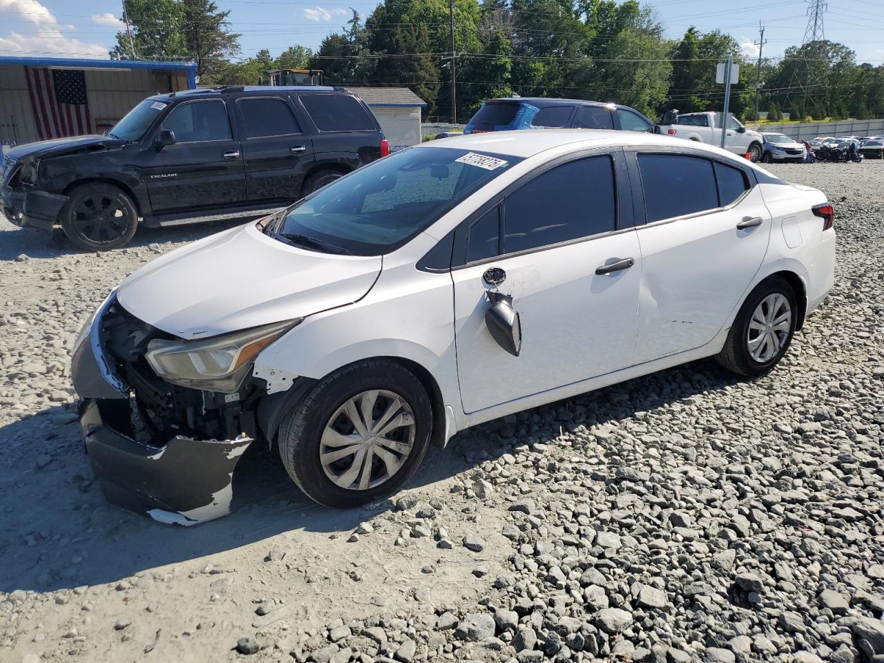 2020 Nissan Versa S de vânzare în Mebane, NC - Front End