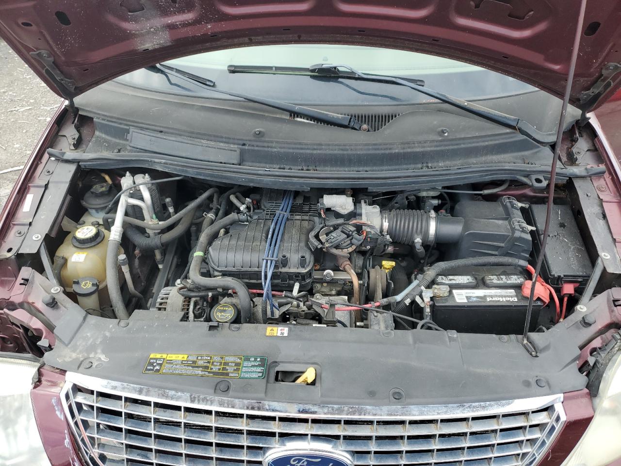 2007 Ford Freestar Sel VIN: 2FMZA52287BA10909 Lot: 55662525