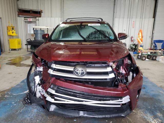  TOYOTA HIGHLANDER 2017 Burgundy
