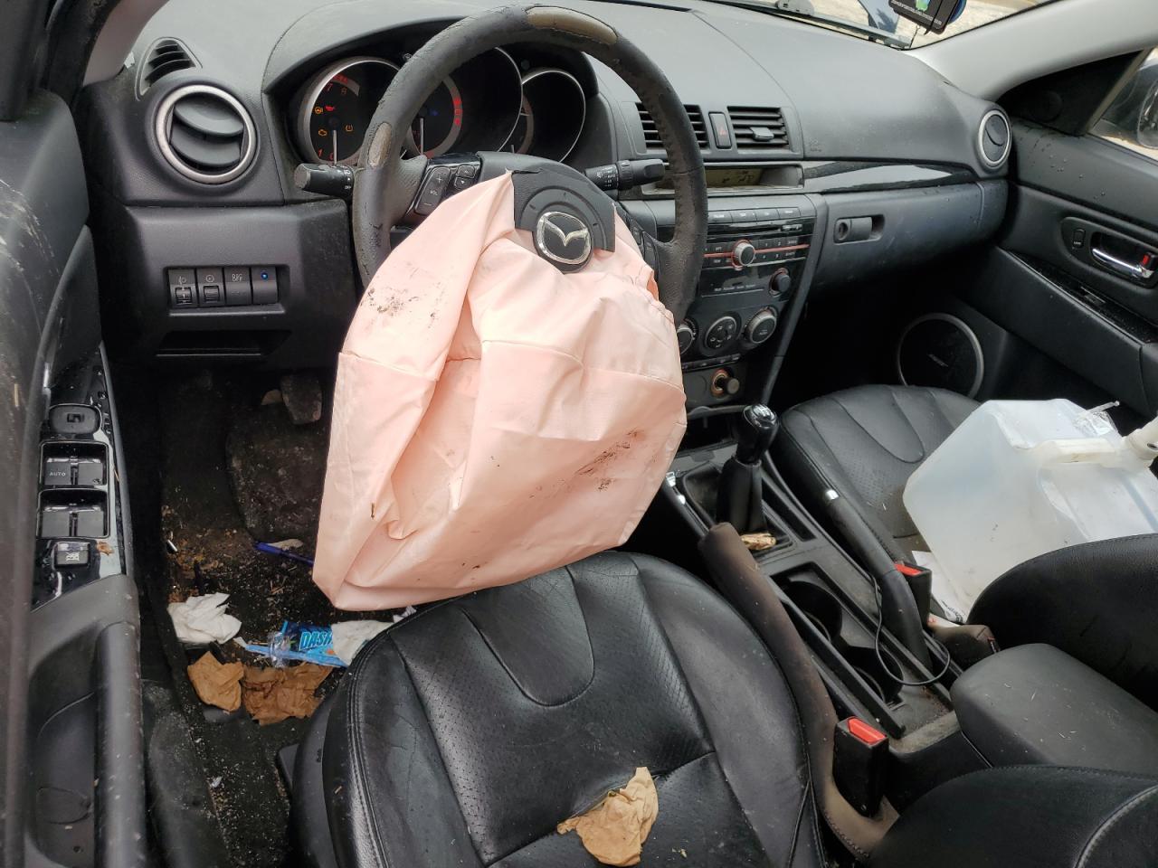 2008 MAZDA MAZDA3 with FRONT END damage, VIN JM1BK323981154482
