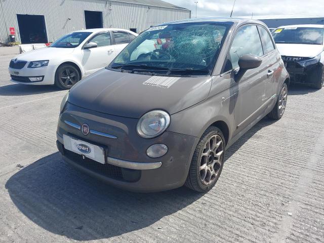 2009 FIAT 500 LOUNGE for sale at Copart CHESTER