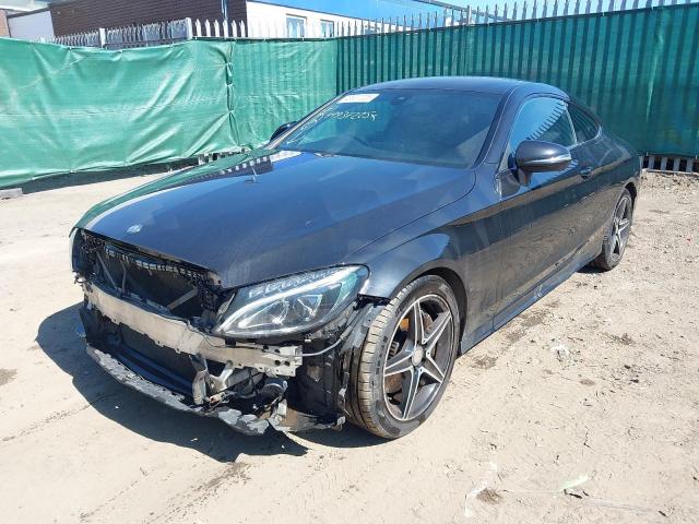 2016 MERCEDES BENZ C 250 AMG for sale at Copart PETERLEE