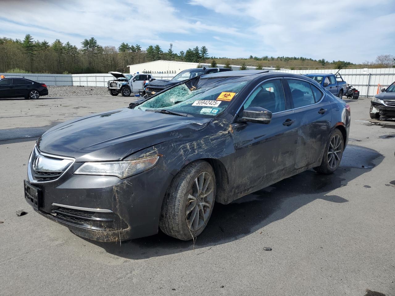 2015 Acura Tlx na sprzedaż w Windham, ME - All Over