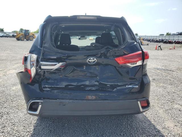  TOYOTA HIGHLANDER 2018 Черный