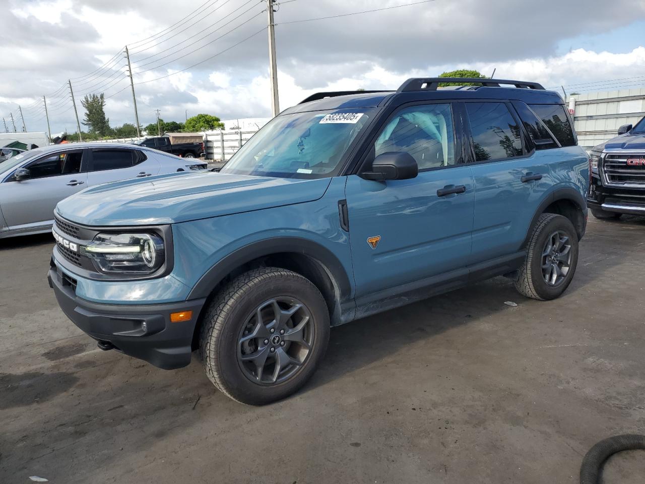 2021 Ford Bronco Sport Badlands იყიდება Miami-ში, FL - Side