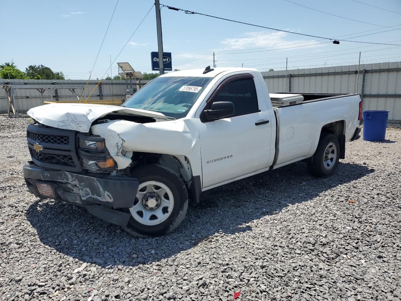 2015 Chevrolet Silverado C1500 للبيع في Hueytown، AL - Front End