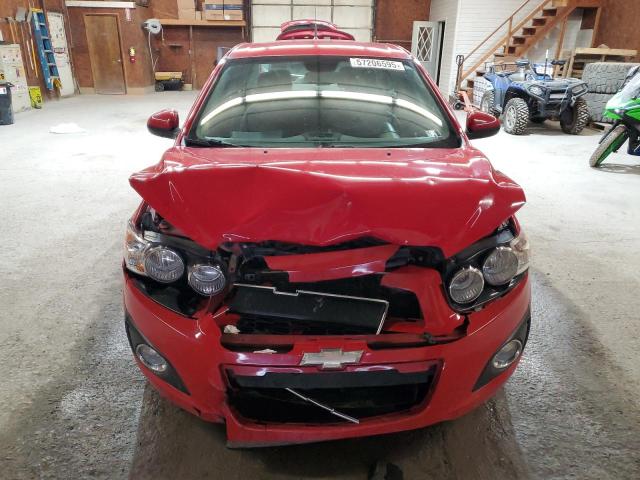  CHEVROLET SONIC 2012 Red