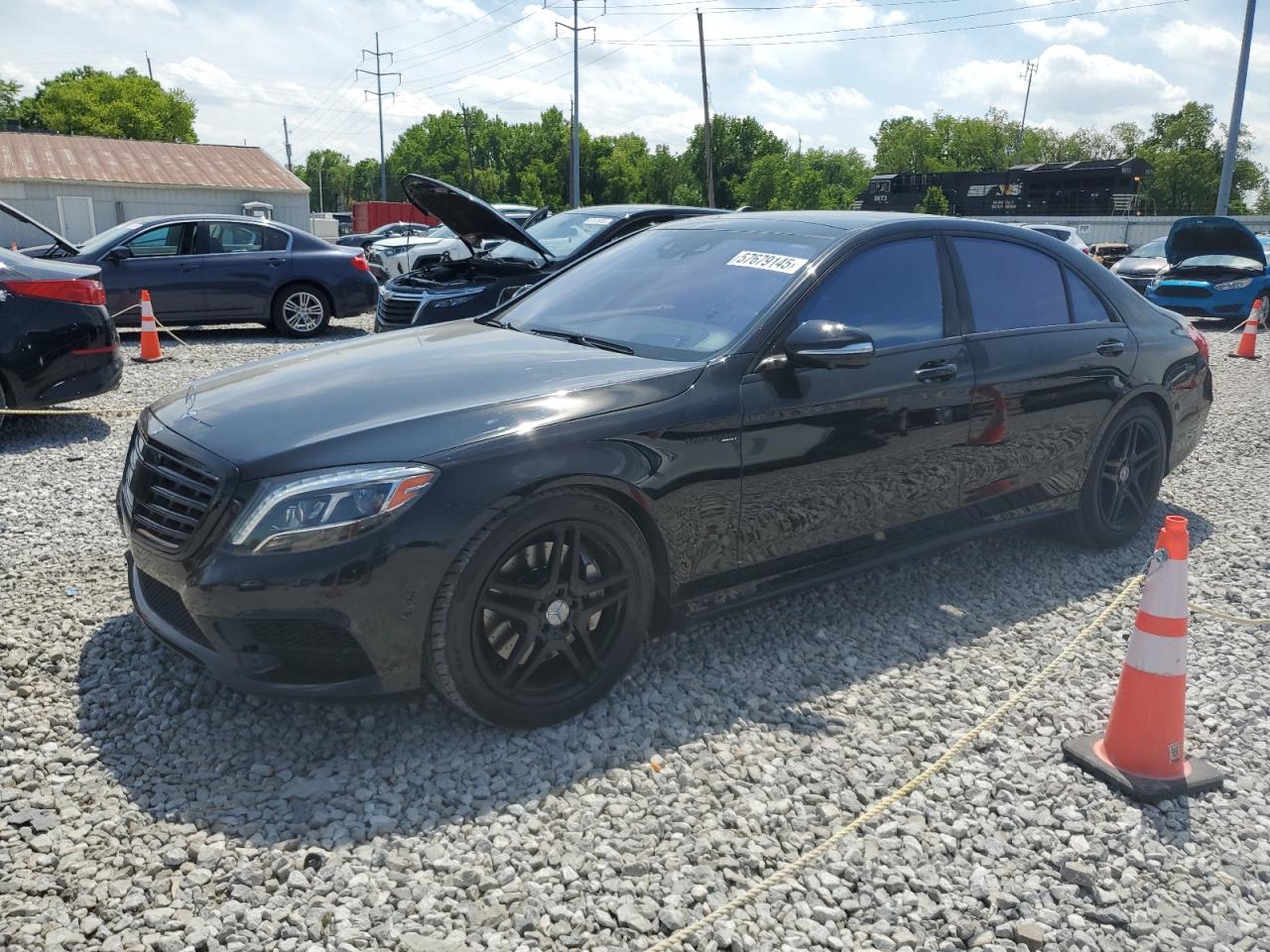 2017 Mercedes-Benz S 550 იყიდება Columbus-ში, OH - Rear End