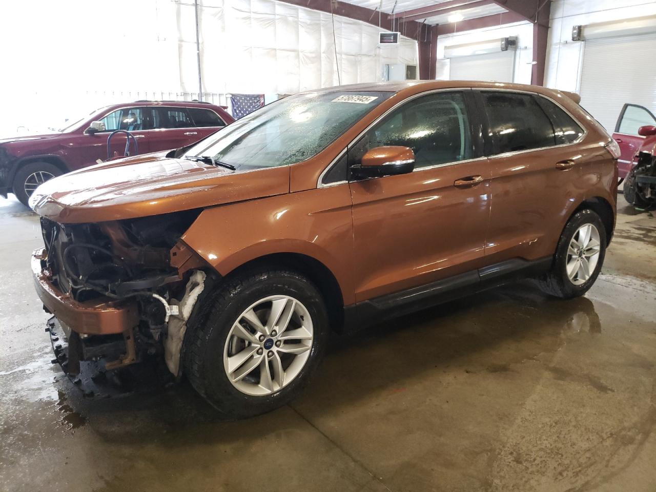 2017 Ford Edge Sel იყიდება Avon-ში, MN - Front End