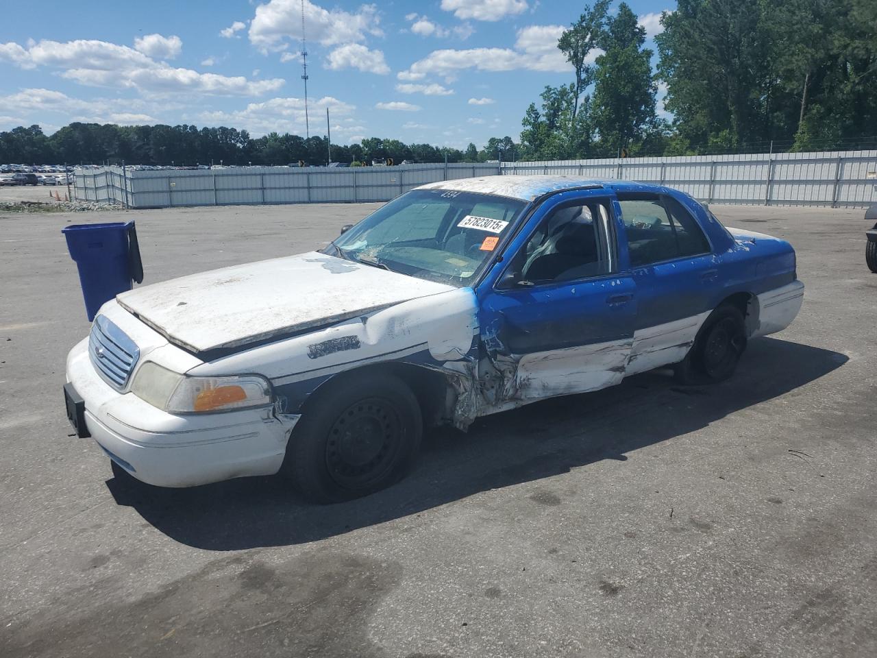 2002 Ford Crown Victoria Police Interceptor en Venta en Dunn, NC - All Over