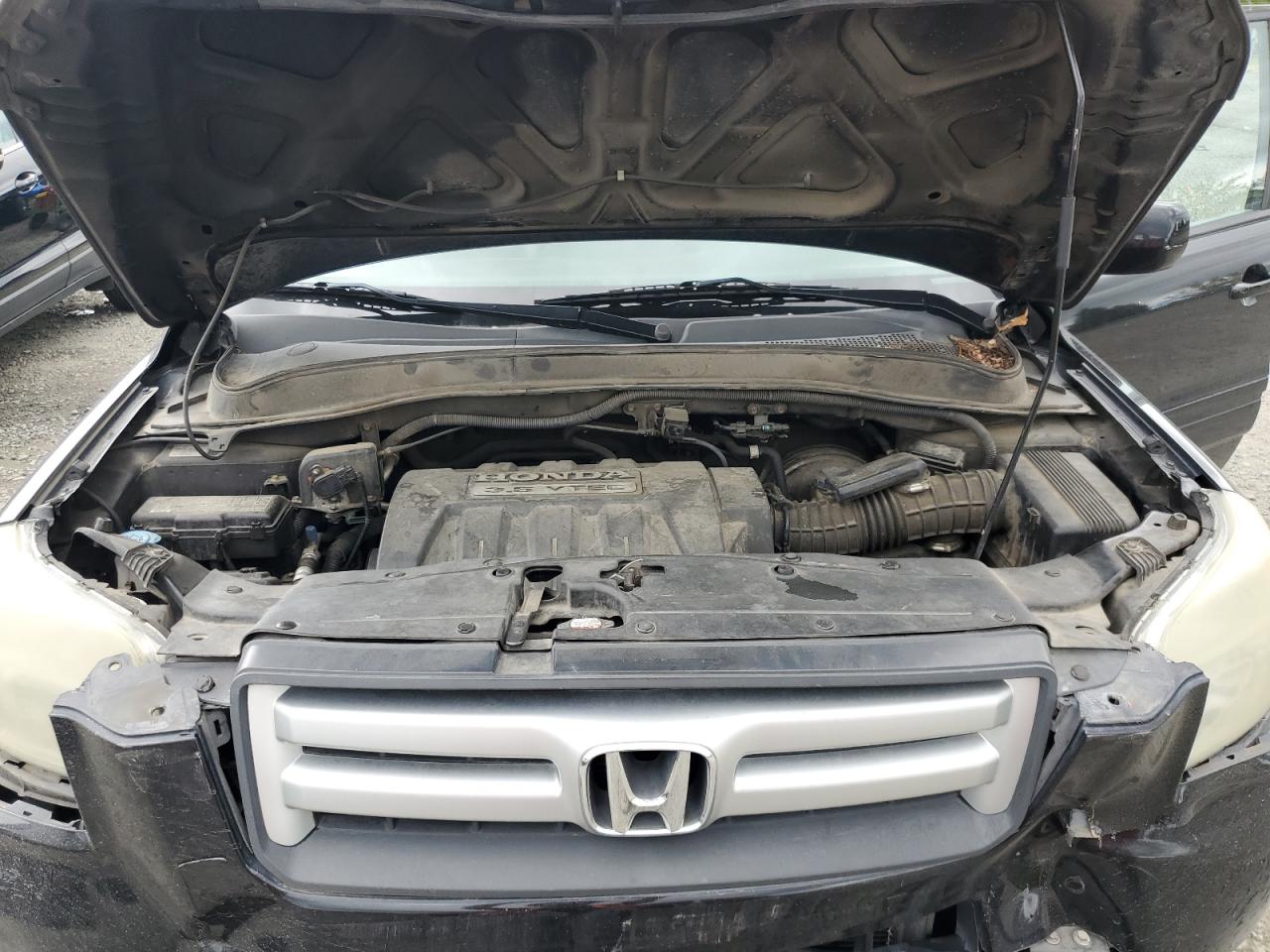 2006 Honda Pilot Ex VIN: 2HKYF18766H507781 Lot: 56674395