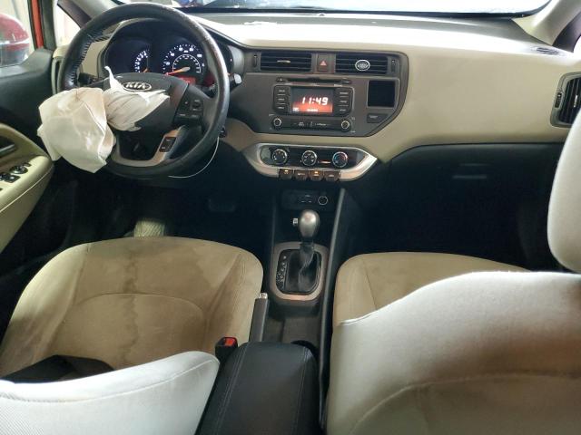  KIA RIO 2013 Red