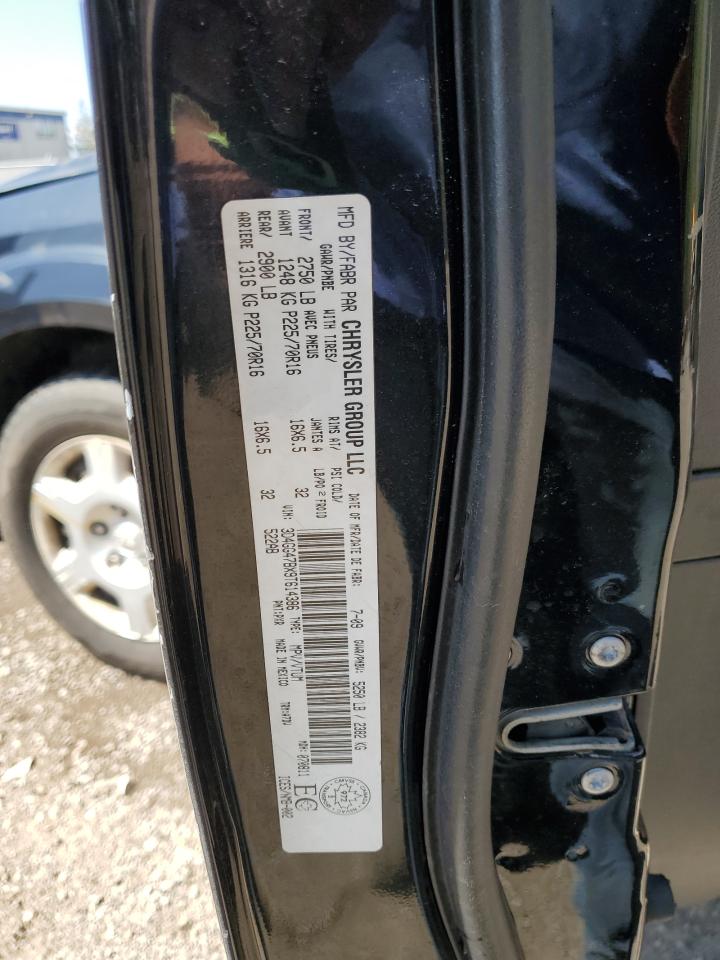 2009 Dodge Journey Se VIN: 3D4GG47BX9T614386 Lot: 54589005
