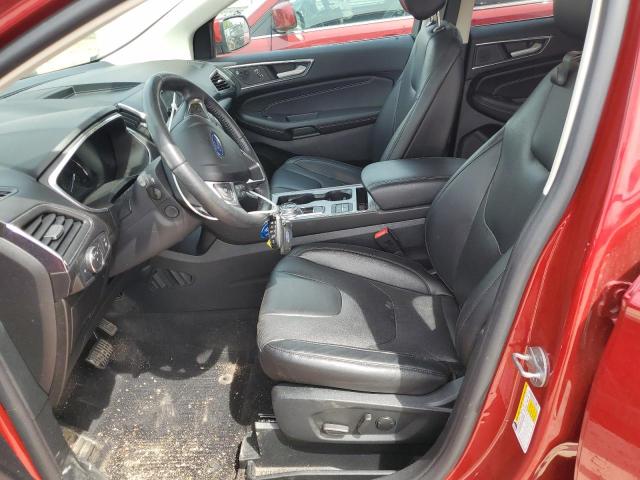  FORD EDGE 2021 Czerwony