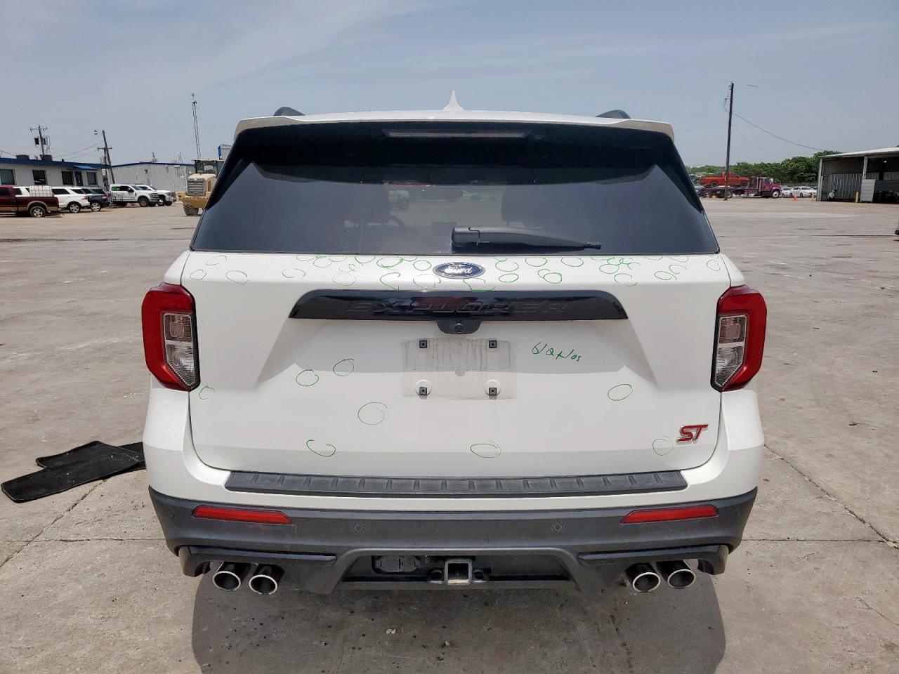 2022 Ford Explorer St VIN: 1FM5K8GC9NGA20773 Lot: 57089755