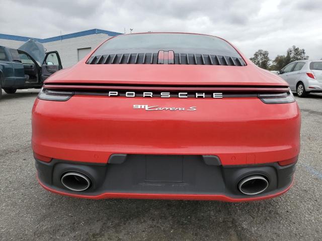  PORSCHE 911 2024 Красный