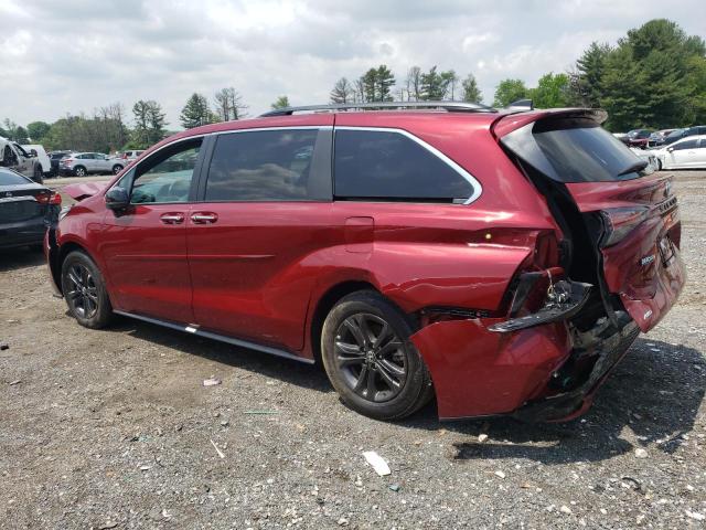  TOYOTA SIENNA 2024 Красный