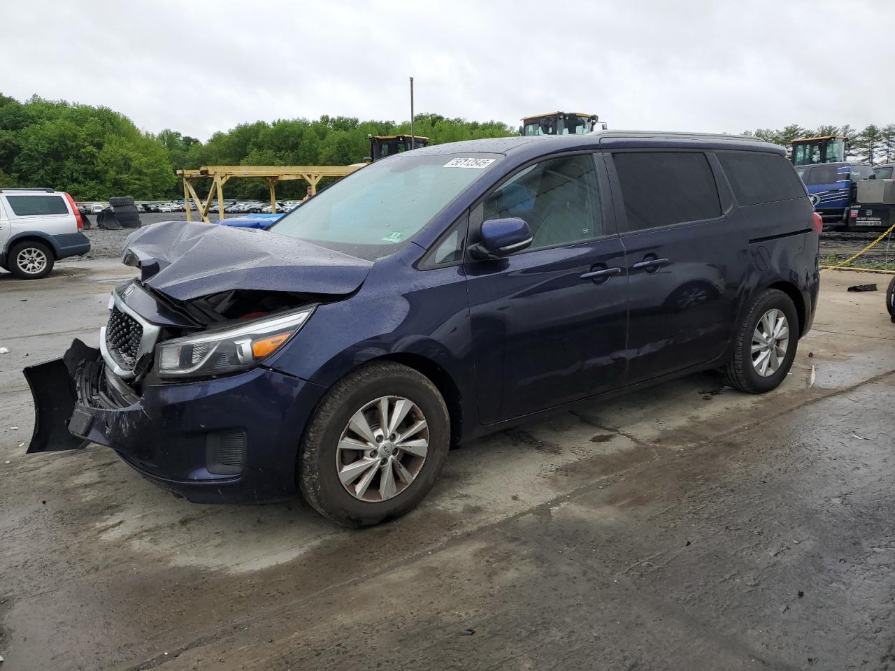 2018 Kia Sedona Lx იყიდება Windsor-ში, NJ - Front End
