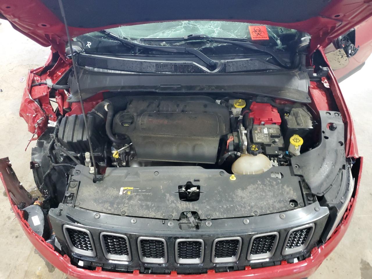 2021 Jeep Compass Trailhawk VIN: 3C4NJDDB9MT602796 Lot: 57816055