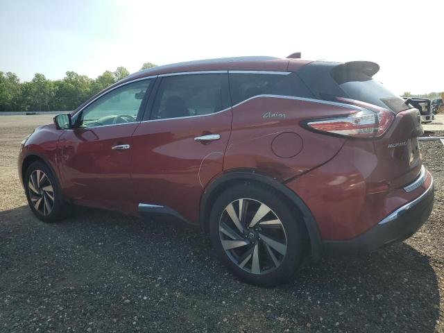  NISSAN MURANO 2017 Burgundy