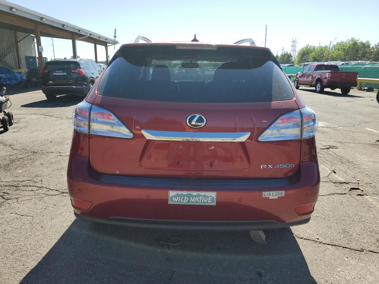 2012 Lexus Rx 450H VIN: JTJBC1BA6C2429676 Lot: 57456675