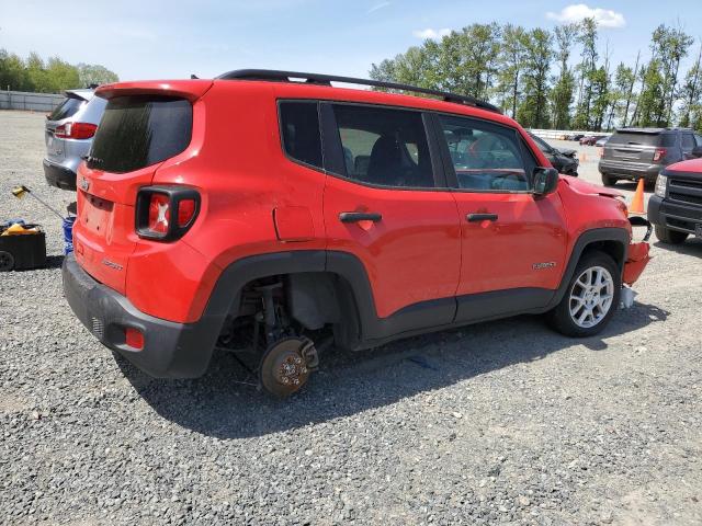  JEEP RENEGADE 2019 Czerwony