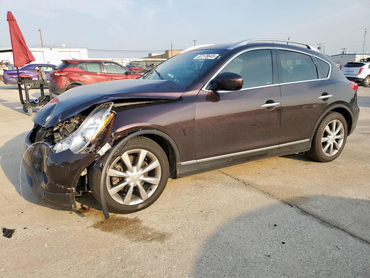2010 Infiniti Ex35 Base იყიდება Grand Prairie-ში, TX - Front End