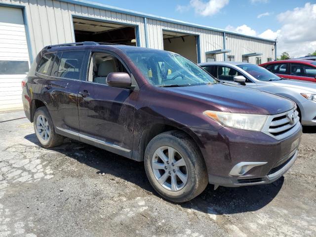  TOYOTA HIGHLANDER 2013 Бургунди