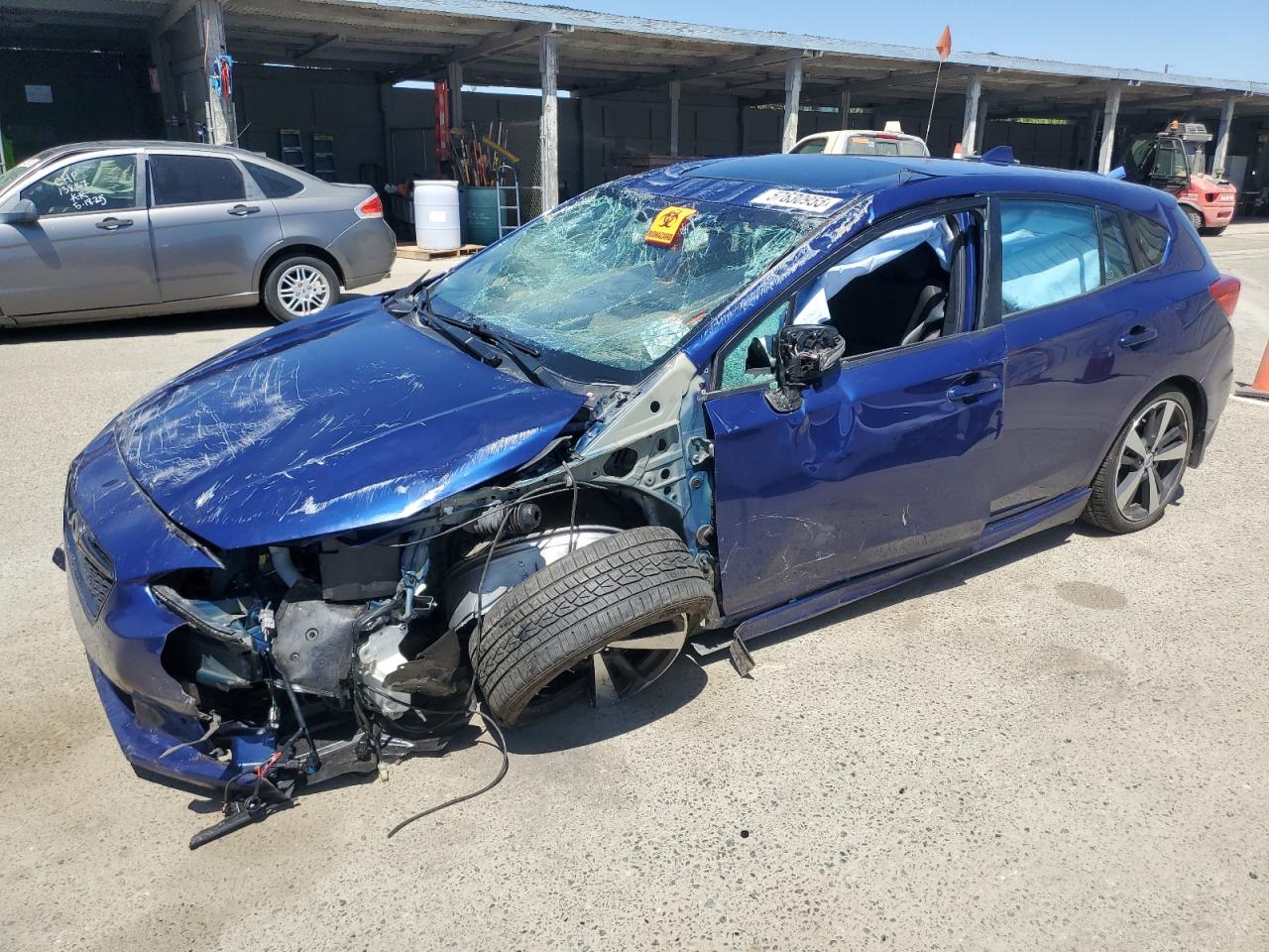 2017 Subaru Impreza Sport იყიდება Fresno-ში, CA - Rollover