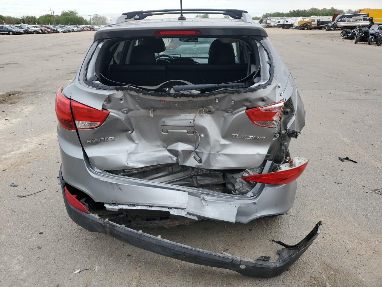 2013 Hyundai Tucson Gls VIN: KM8JU3AC6DU653140 Lot: 56669105