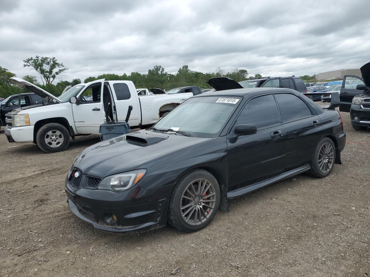 2007 Subaru Impreza Wrx იყიდება Des Moines-ში, IA - Rear End