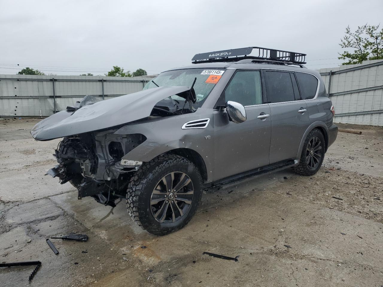 2017 Nissan Armada Platinum zu verkaufen in Walton, KY - Front End