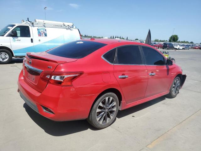  NISSAN SENTRA 2019 Czerwony