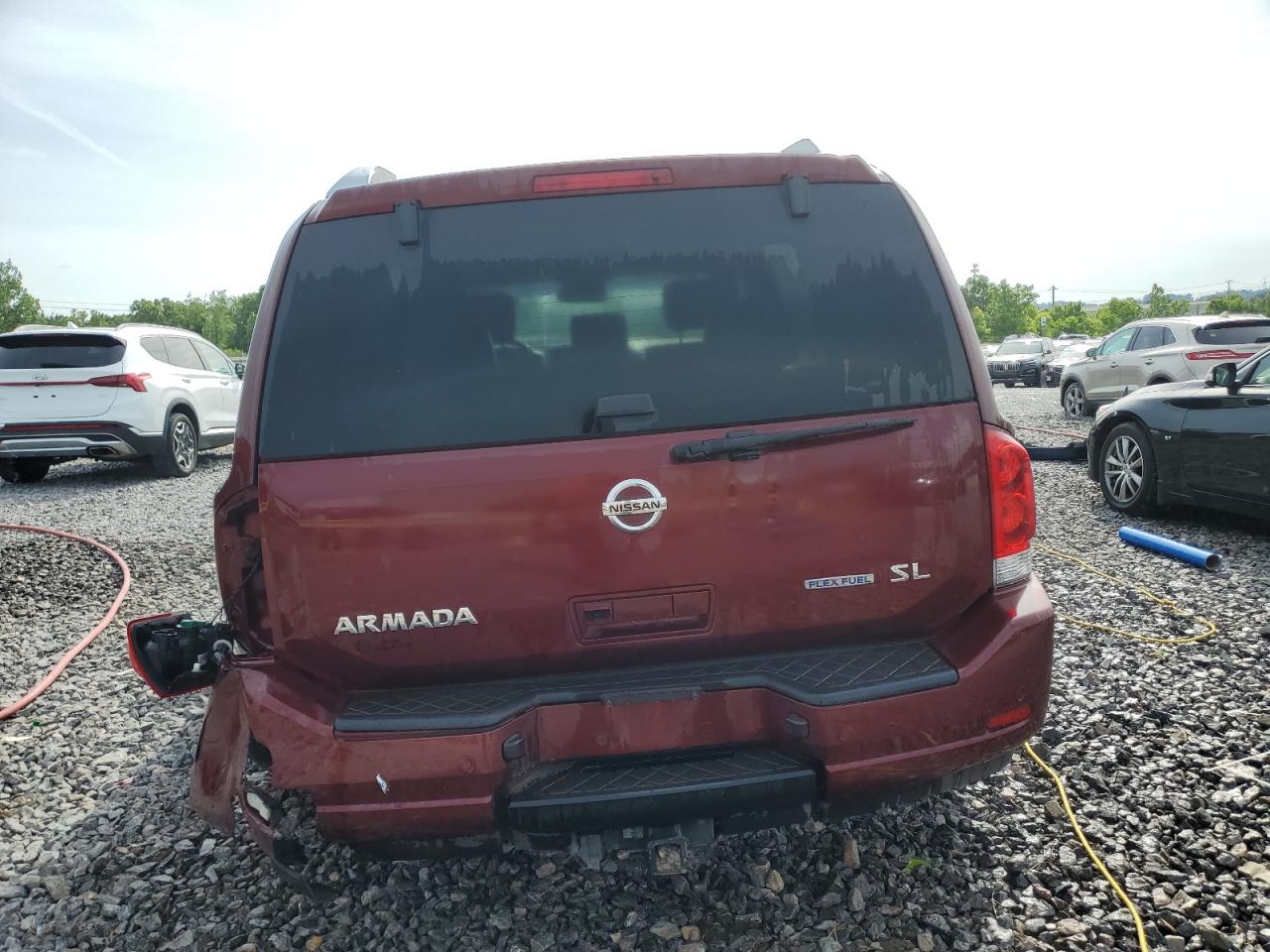 2012 Nissan Armada Sv VIN: 5N1BA0ND1CN622014 Lot: 55654125