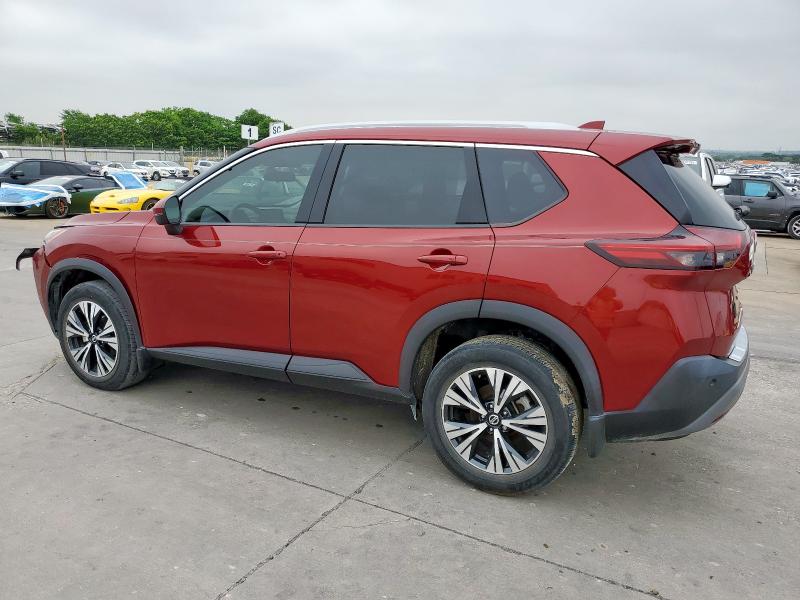 NISSAN ROGUE 2021 Красный