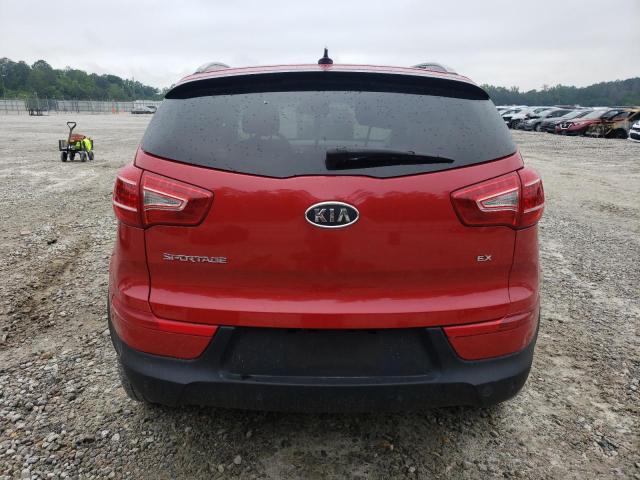  KIA SPORTAGE 2012 Червоний