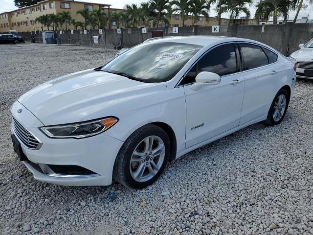  FORD FUSION 2018 Білий
